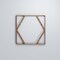 Ekena Millwork Extra Small Fraser Decorative Fretwork Wood Wall Panels, Walnut, 7 3/8"W x 7 3/8"H x 3/8"T WALW08X08X0375FSRWA - alternate 4